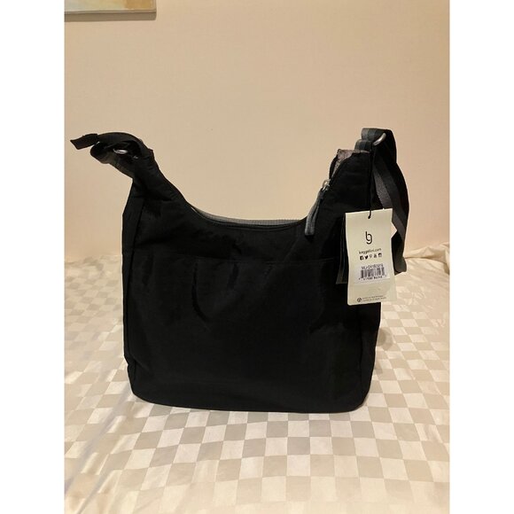 Baggallini Black Zipped Purse/Crossbody/Hand Bag Inner pckt 11x9,5x4 - Picture 5 of 16